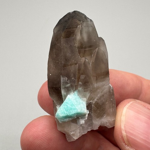 Smoky quartz amazonite combo - smoky, quartz,